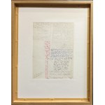 Jerzy Grabowski ( 1933 - 2004 ), Wtręty w strukturze progresu 6/6 - system cyfr, 1982