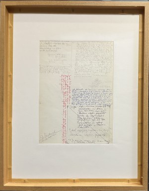 Jerzy Grabowski ( 1933 - 2004 ), Wtręty w strukturze progresu 6/6 - system cyfr, 1982