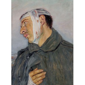 Wlastimil Hofman ( 1881 - 1970), Wounded, ca. 1915