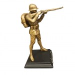 Figurine of an infantry soldier from the 1920s.