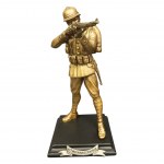 Figurine of an infantry soldier from the 1920s.