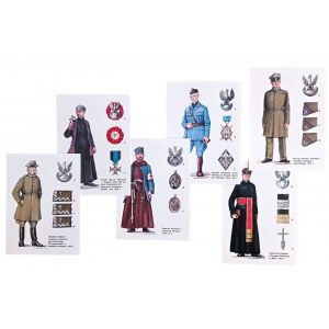 Súbor zberateľských kariet Kapláni poľskej armády 1914-1939