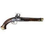 Pair of rock pistols, Tula manufactory, 18th century.