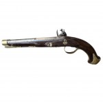 Pair of rock pistols, Tula manufactory, 18th century.