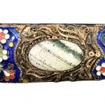 Sterling silver gold-plated Caucasian kindle