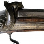 Double-barreled hunting rifle, Versailles manufactory, 18th century, France.