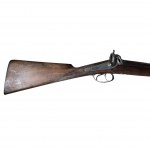 Double-barreled hunting rifle, 19th century.