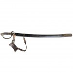 Russian officer's saber shashka dragoon, pattern 1881/1909 with raptor