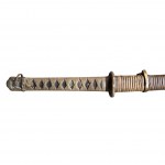 Japanese Shin-Gunto officer's sword from the World War II era