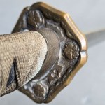 Japanese Shin-Gunto officer's sword from the World War II era
