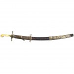 Arabian type saber with European head, France or England, 19th century.