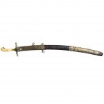 Arabian type saber with European head, France or England, 19th century.