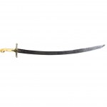 Arabian type saber with European head, France or England, 19th century.