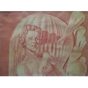 Stanisław Szukalski (1893-1987), Tobie ojczyzno! (Portret Zofii Jordanowskiej), 1953