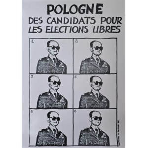 Poľskí kandidáti v slobodných voľbách / Vlastenecký plagát