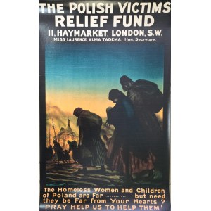 The Polish Victims Relief Fund / Plakat patriotyczny