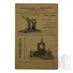 France - Offer Catalogue Projection d'Experiences Scientifiques, Devices and Accessories (Projection d'Experiences Scientifiques, Catalogue General Des Appareils Et Accessoires), Paris (Paris).