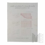 Niemcy- Ulotka Reklamowa Hans Brusch Hurtownik Materiałów Kamiennych i Budowlanych (Hans Brusch Frankfur a. Oder Stein- und Bauwaren - Grosshandlung) Frankfurt nad Odrą (Frankfurt a. Oder)
