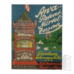 Niemcy- Ulotka Reklamowa Zaprawa Izolacyjna “Awa-Patent” A.W. Andernach Beuel Nad Renem (Beuel am Rhein)