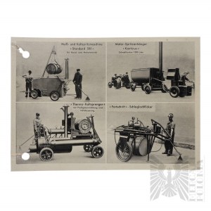 Niemcy - Pocztówka Z Reklamą Fabryka Maszyn Max Pietsch Hanower (Max Pietsch - Hannover Maschinenfabrik) Hanower (Hannover) Wrocław (Breslau)