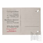 Niemcy - Pocztówka Z Reklamą Fabryka Maszyn Max Pietsch Hanower (Max Pietsch - Hannover Maschinenfabrik) Hanower (Hannover) Wrocław (Breslau)