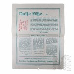 Germany - Advertising Leaflet of Densin Concentrated Mortar Additive, Densin Factory of Chemical and Technical Products (Densin Konzentrierter Mortelzusatz, Densin Fabrik Chem. Techn. Produkte), Frankurt am Main (Frankfurt Am Main)
