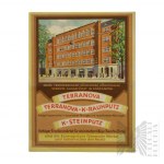 Niemcy - Plakat Reklamowy Terranova Kolorowa Sucha Zaprawa Do Kamieniarstwa (Terranova Farbiger Trockenmortel Fur Steinmetzmassige Beardbeitug)