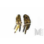 Earrings with Natural Stones, 925 Silver