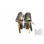Earrings with Natural Stones, 925 Silver