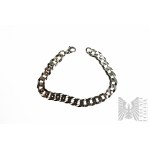 Men's Bracelet Armor Braid, 925 Silver