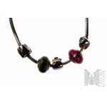 Bracciale con charms, argento 925