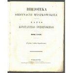 Biblioteka Ordynacyi Myszkowskiej