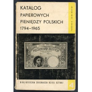 Jabłoński Katalog papierowych pieniędzy polskich 1794-1965