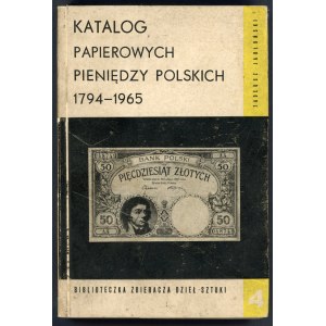 Jabłoński Katalog papierowych pieniędzy polskich 1794-1965