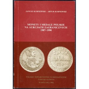 Kurpiewski, Monety i medale polskie na aukcjach zagranicznych 1987- 1990,