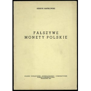 Mańkowski, Fałszywe monety polskie