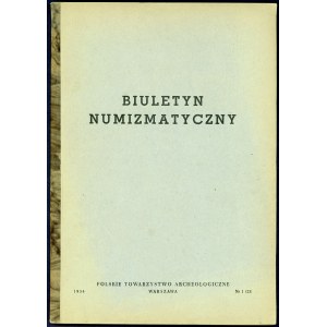 Biuletyn Numizmatyczny Nr 1 (23) 1954