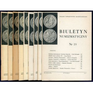 Biuletyn Numizmatyczny Rocznik 1967 (komplet)