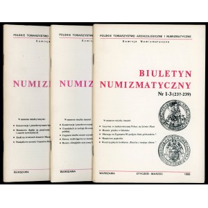 Biuletyn Numizmatyczny Rocznik 1988 (komplet)