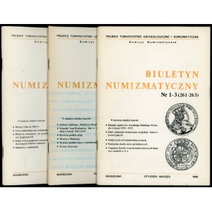 Biuletyn Numizmatyczny Rocznik 1990 (komplet)