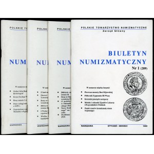 Biuletyn Numizmatyczny 1993 (komplet)
