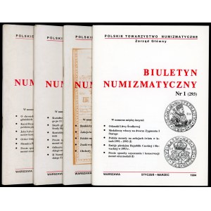 Biuletyn Numizmatyczny 1994 (komplet)