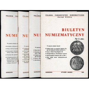 Biuletyn Numizmatyczny 1996 (komplet)