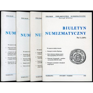 Biuletyn Numizmatyczny 1998 (komplet)