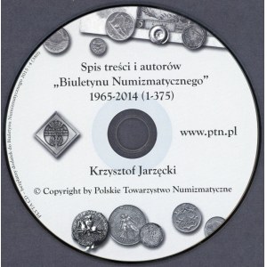 Biuletyn Numizmatyczny Spis na CD (1-375)