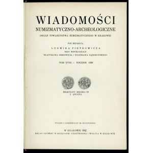 Wiadomości Numizmatyczno-Archeologiczne 1936