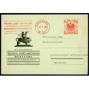 Gumowski (adresat) - kartka pocztowa