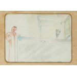 Jacek Malczewski (1854 Radom - 1929 Cracovia), Collezione di 6 disegni coautoriali e autografo dell'artista, 1926 ca.