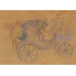 Jacek Malczewski (1854 Radom - 1929 Cracovia), Collezione di 6 disegni coautoriali e autografo dell'artista, 1926 ca.