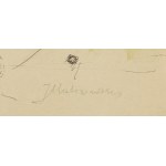 Jacek Malczewski (1854 Radom - 1929 Kraków), Portrety kobiet i postaci wędrowców - szkic kompozycyjny